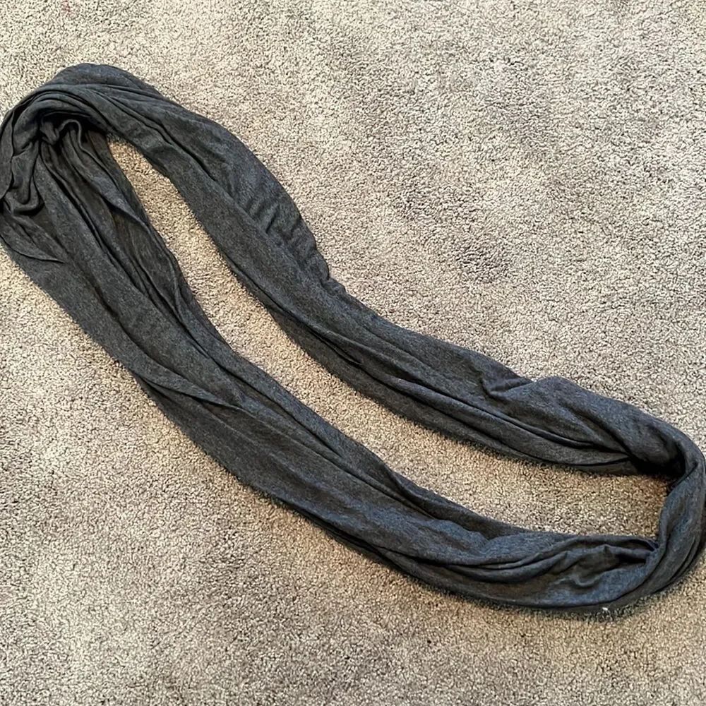 Black Poppy Infinity Scarf  - Picture 4 of 4